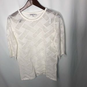 Patrizia Luca White Blouse Small